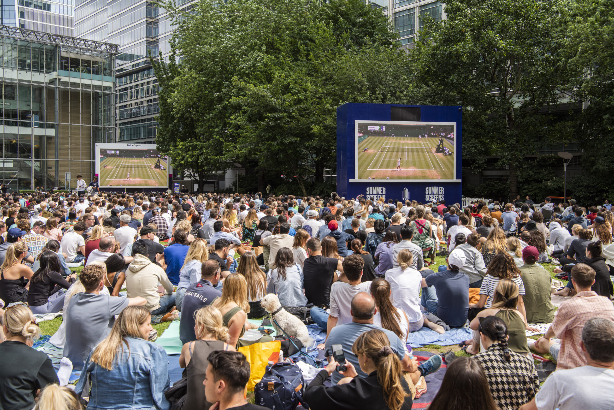 Summer in the City: Alfresco Arts, Summer Screens and Open Water Swimming at Canary Wharf 
