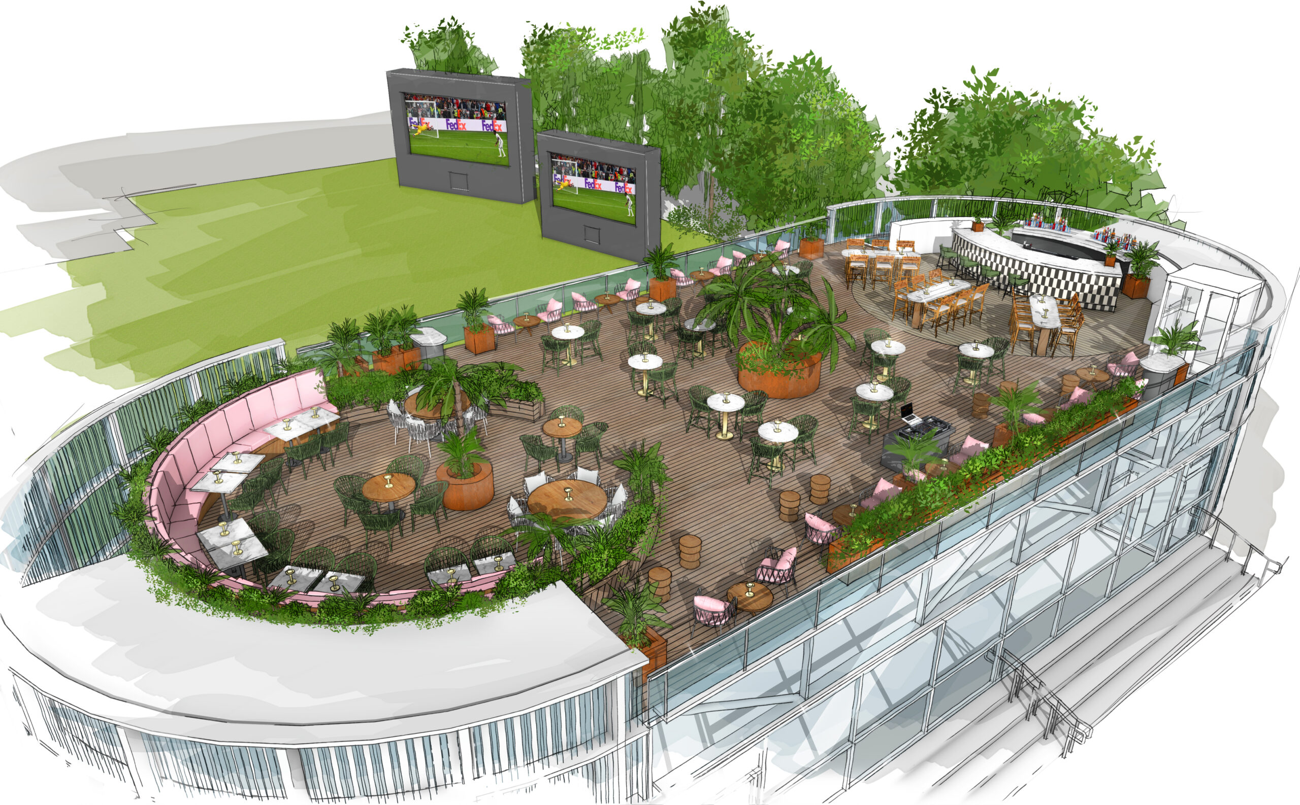 Introducing Oasis Bar & Terrace: Canary Wharf’s New Urban Escape