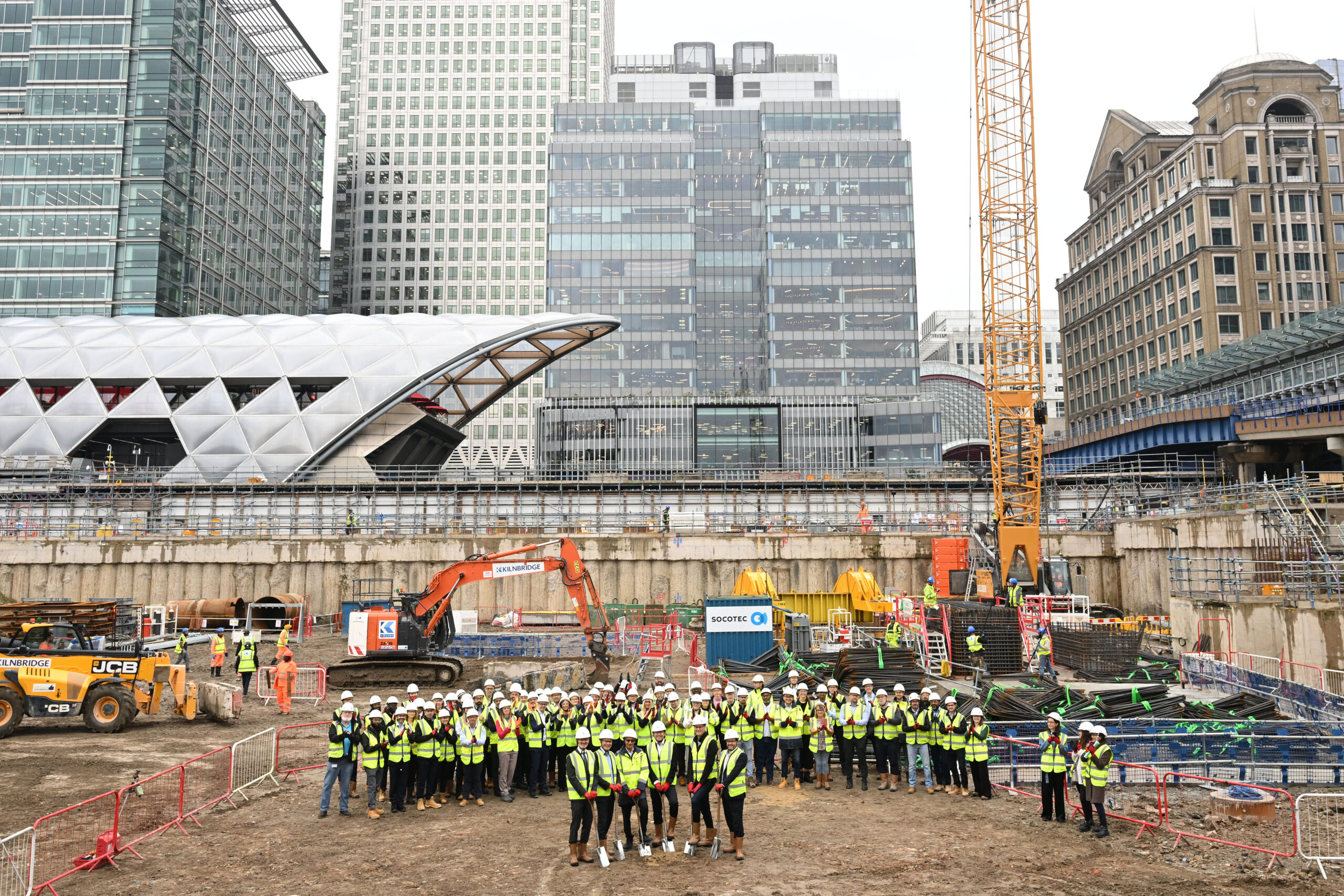 Construction of Europe’s tallest and most technically sophisticated purpose-built commercial laboratory building begins at Canary Wharf