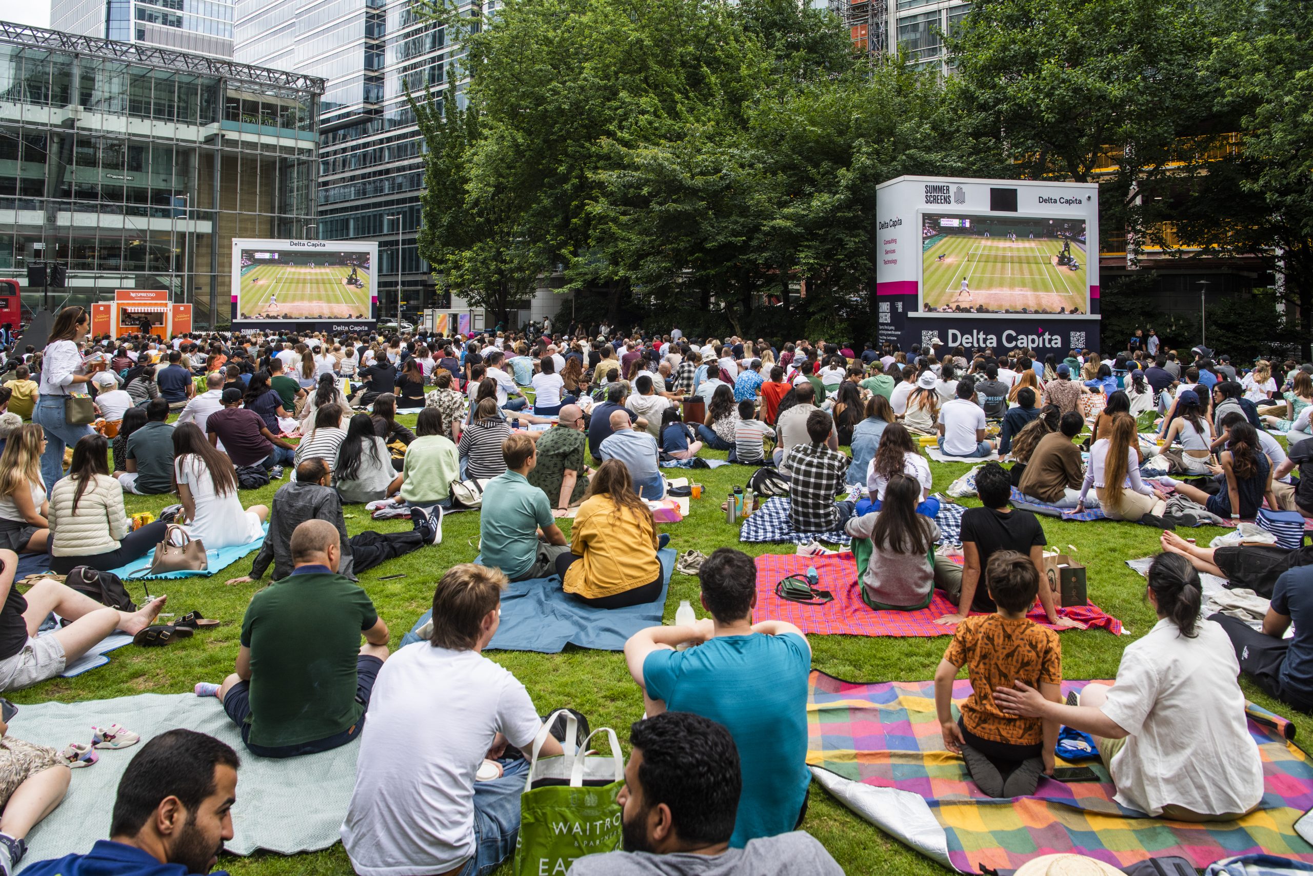 Summer Screens Return to Canary Wharf with Biggest Movie Line Up to Date, Gaming and Live Sport