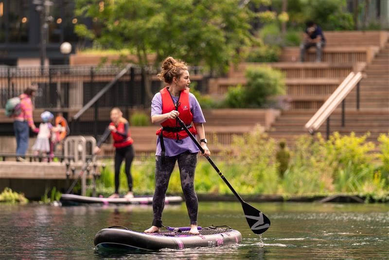 Water sports on the Wharf: Open Water Swimming, Paddleboarding and Kayaking Open this Summer