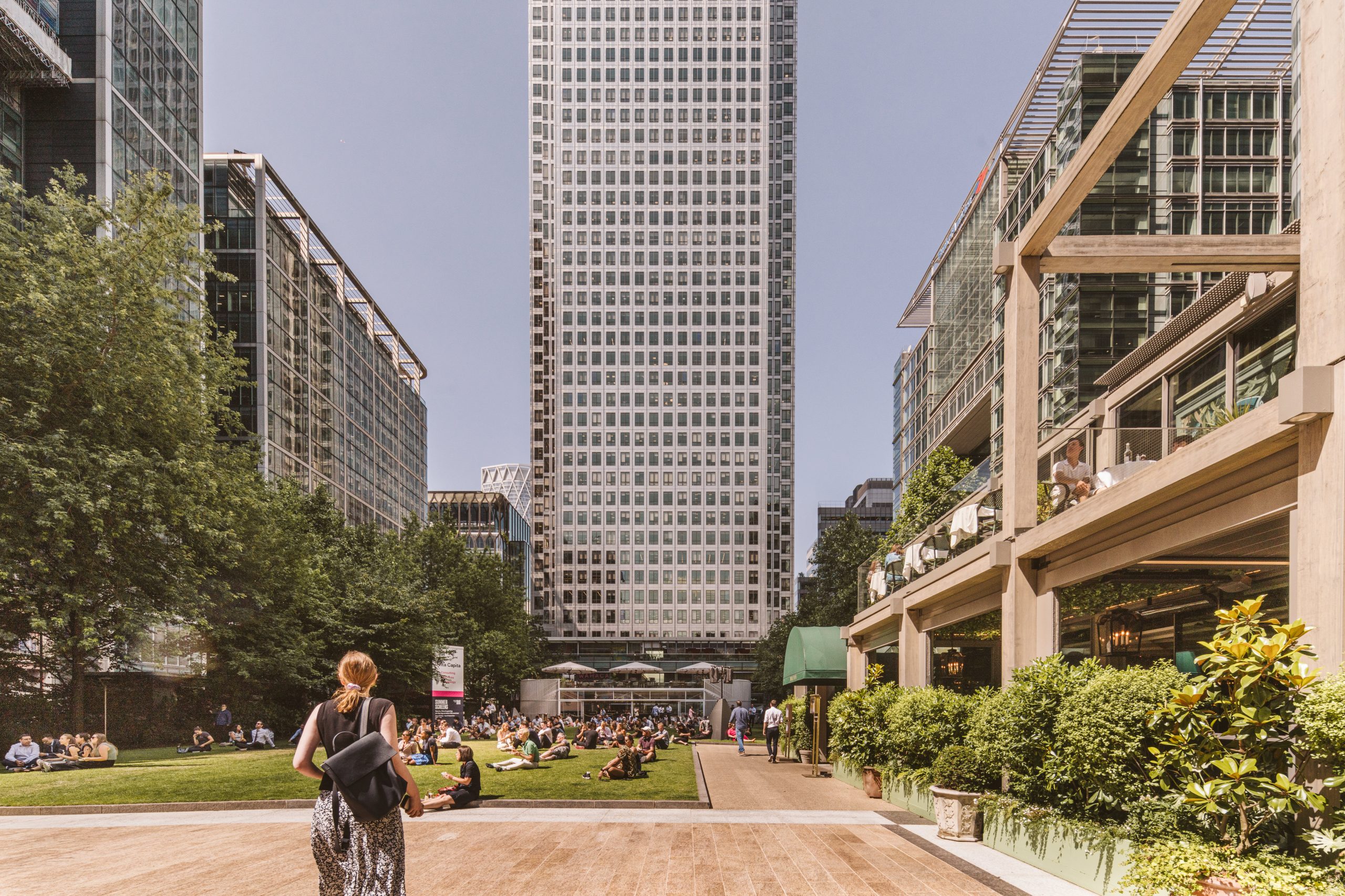 Canary Wharf leases 250,000 sq ft of office space year to date. BBVA expands and extends 