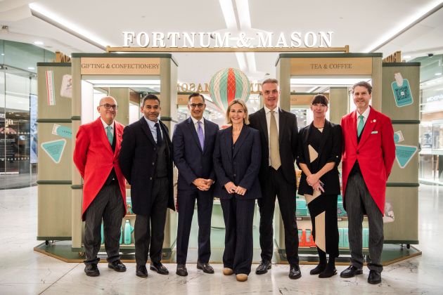 Fortnum & Mason announces the launch of a new pop-up store, at Canary Wharf 