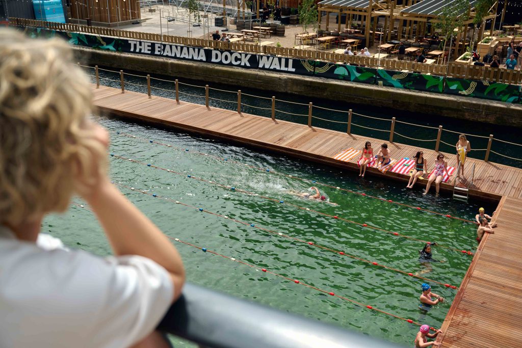 Sea Lanes Canary Wharf opens London’s new floating swimming pool – 16.06.26